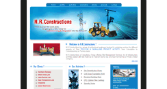 Desktop Screenshot of nrconstructions.com